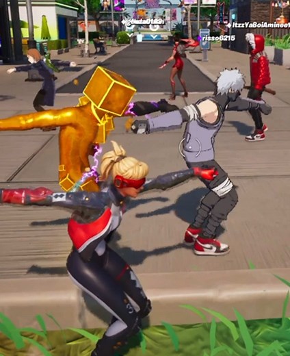 Fortnite Day 41: Run It Down Emote in Sync