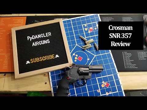 Crosman SNR 357 Revolver Review co2 bb/pellet