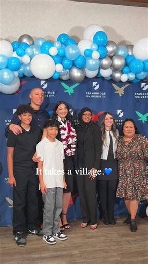 It takes a village. 🎓 Congrats to our AVN grads — and thank you to the people who made it possible. Tag them. Text them. Celebrate them. 💛 #StanbridgeUniversity #BecomingANurse #PinningCeremony #StanbridgeNursing #SoCalEducation