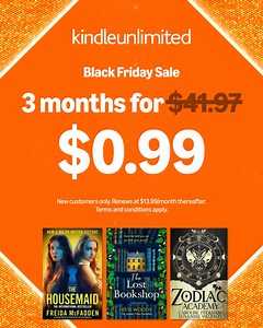 11 reactions · 4 comments | Kindle Unlimited offer - 3 months for $0.99. Explore millions of titles on any device. | Amazon Kindle | Facebook