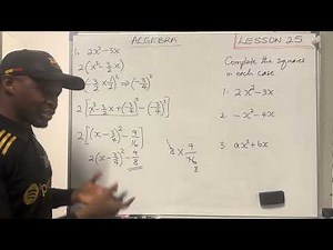 Algebra : Lesson 25