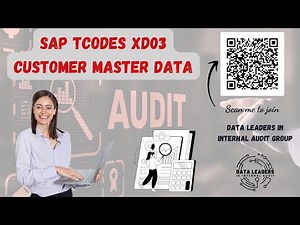 SAP TCODES XD03 | Customer master data