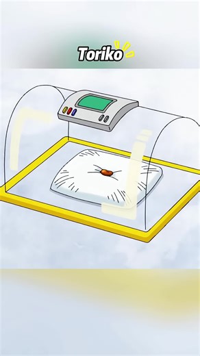 Toriko and Coco teamed up to open the giant box.