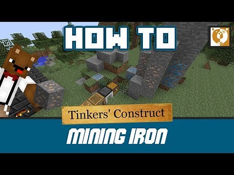 How to mine iron - Tinkers' Construct [Minecraft 1.7.10] - Bear Games How To