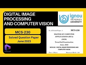 Mcs-230 Solved Question Paper (June 2023 Exam) || DalalTechnologies || WaveArt