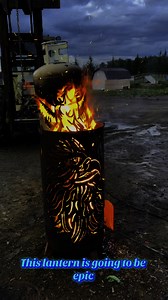 Forged in fire: a fierce eagle and fiery goddess rise from the flames. #angel | Theeupcycler Metal Art