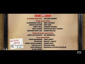 Turbo End Credits On FX (NO FX Split Screen Credits)