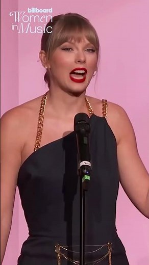 Taylor Swift Talks Proving Haters Wrong During Her Woman of The Decade Speech | Billboard #Shorts