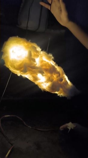 Cloud Lamp Desi Style 💡 #minivlog #vlog #shorts