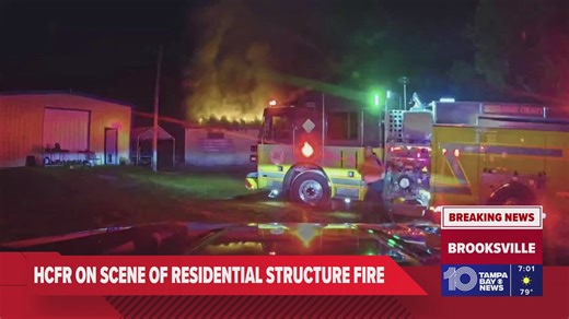 9K views · 31 reactions | Hernando County Fire Rescue said two people were treated for smoke inhalation, including the person hospitalized. | 10 Tampa Bay | Facebook