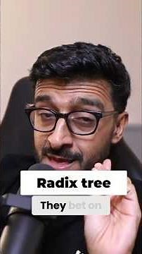 Multi Level Paging is really a radix tree