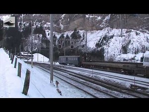 Der BLS Autoverlad in Kandersteg