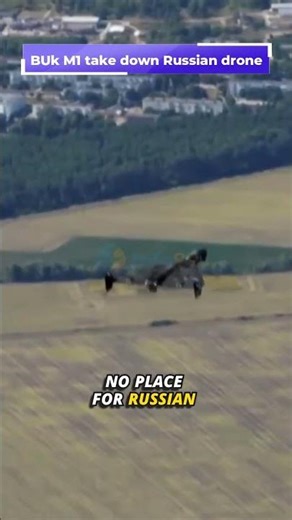 Ukrainian Buk M1 Takes Down Russian Drone