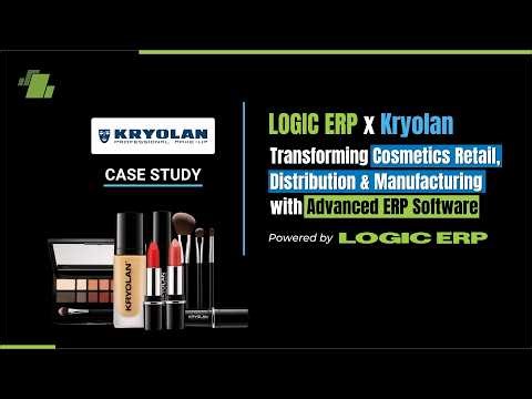 LOGIC ERP x Kryolan | Streamlining Cosmetics Retail, Distribution & Manufacturing Operations