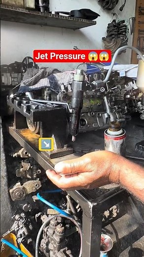 Diesel Fuel Injector Maintenance ⛽️ | Hydraulic Test Bench in Action #RepairAndMaintenance