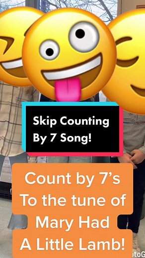 Skip Counting By 7 Song!