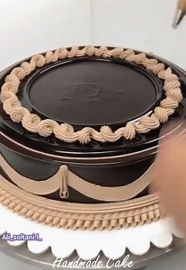 A lovely chocolate birthday cake | Cake Art Ideas