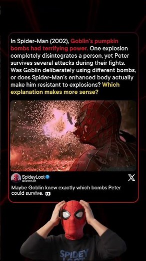 In Spider-Man (2002) Goblin's Pumpkin Bombs Were More Powerful Than You Remember