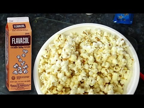 HOW TO MAKE MOVIE THEATRE POPCORN (FLAVACOL)