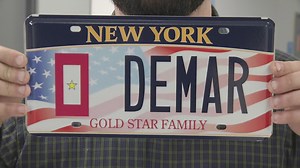 DMV unveils Gold Star Family license plates