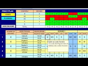 Comment générer automatiquement un planning d'équipe avec Excel® ?