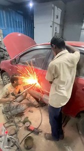 5.7K views · 80 reactions | Toyota Etios face lift conversion under process #toyota #toyotaetios #facelift #carcoverter #carrestrocation #shacustompaints #carpainting | Sha custom paints | Facebook