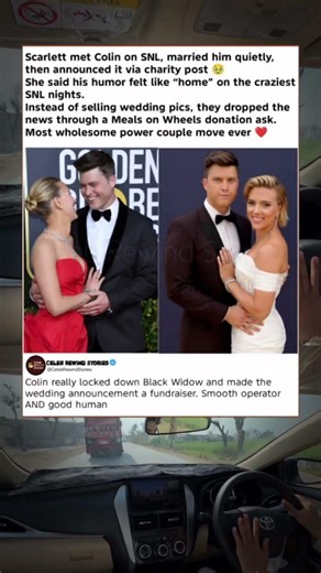 Scarlett Johansson’s Wholesome Secret Wedding with Colin! ❤️