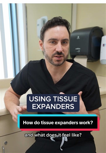 Ever wondered how tissue expanders work? Patients come in every couple of weeks to gradually inflate the expander with saline, using a magnet or RFID device to guide it. Each fill is about 100 cc’s—kind of like getting your braces tightened, a little pressure at first that eases in a few days. This continues until the patient reaches their desired size. It’s a gradual, customizable process that helps create the perfect shape for reconstruction or cosmetic procedures. #drdelong #drdelongucla #ucl