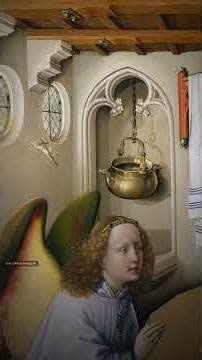 The mouse trap in a painting of Jesus Christ #painting