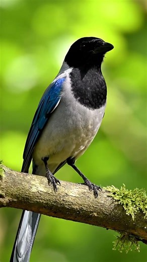 🪶 Azure-winged Magpie Vocals! #Shorts