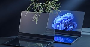 MWC 2024 – Lenovo dévoile un PC portable avec écran transparent