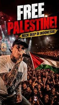 Neck Deep Shout “FREE PALESTINE” During The Sounds Project 2026 Concert