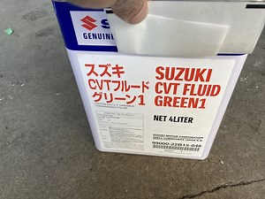 スズキパレットCBA-MK21SのCVTオイルを交換