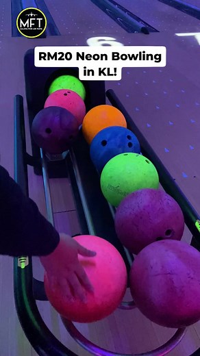 Neon Bowling in KL at Supreme Cosmic Bowl - Fun and Glow Entertainment!