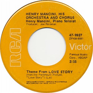 Henry Mancini, His Orchestra And Chorus - Theme From Love Story