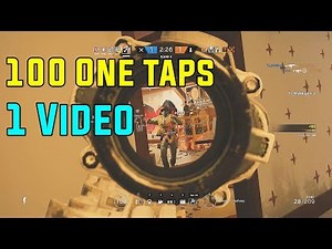 100 One Taps in 1 Video to Music - Rainbow Six Siege