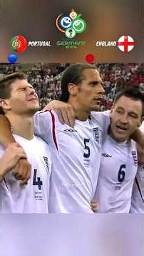 PENALTY SHOOTOUT | Portugal vs England World cup 2006