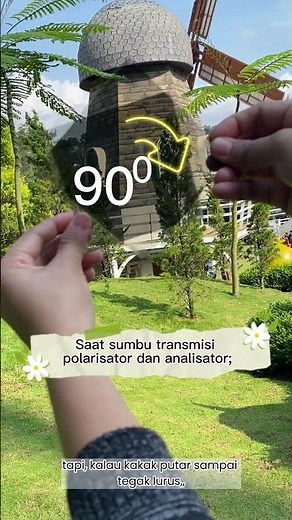 Fenomena Polarisasi Cahaya!