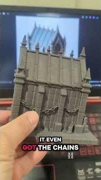 Make your own tabletop rpg terrain #3dprinting #ttrpg #dnd