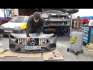 modifié le pare-choc avant Mercedes classe A