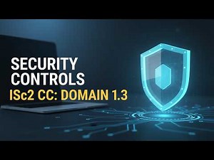 ISC2 CC Domain 1.3 Categories of Security Controls Overview!