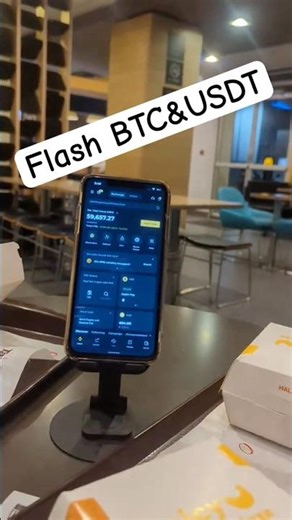 Flash BTC | Flash USDT Available Now in Binance | India | Pakistan | Software#usdtflash