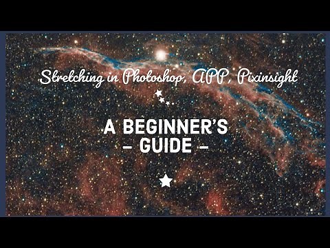 Basic Stretching in Photoshop, Astro Pixel Processor and Pixinsight