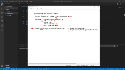 04 CMake提供的统一构建工具 cmake --build - 无需知道底层使用的是什么类型的构建系统