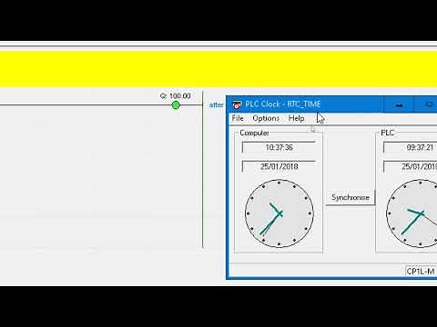 PLC | CX Programmer RTC (Real Time Clock) Using DATE Comparison Instruction To Control Time