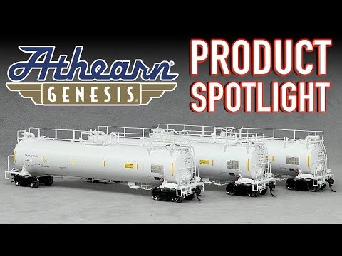 Tank Train HO Scale Tank Cars Athearn Genesis Product Spotlight