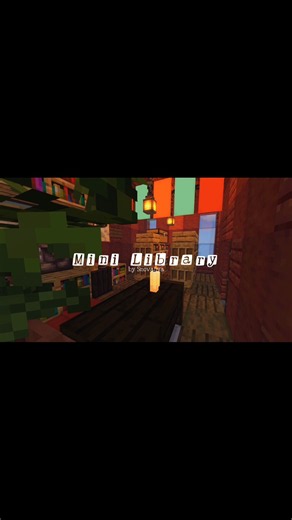 Mini Library 📚 | Minecraft Build