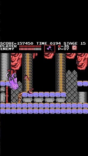 Castlevania (NES) - Stage 6 Boss [HD] | RetroGameUp