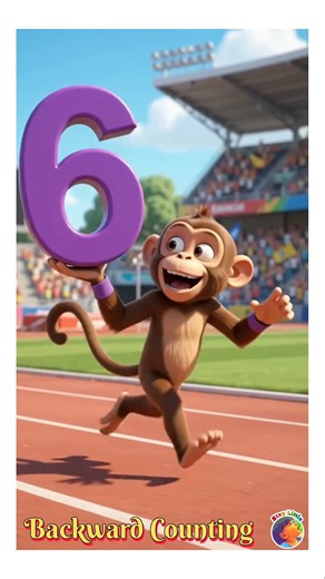 Backward counting song ||reverse counting song #kidslearning