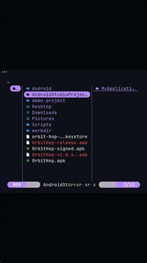 Yazi - The Fastest Terminal File Manager ⚡ #shorts #coding #terminal